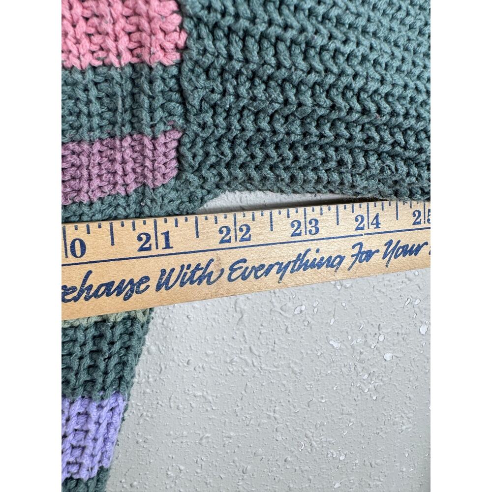 Aeropostale Multicolor Striped Green Sweater Womens Size Small - Picture 5 of 7